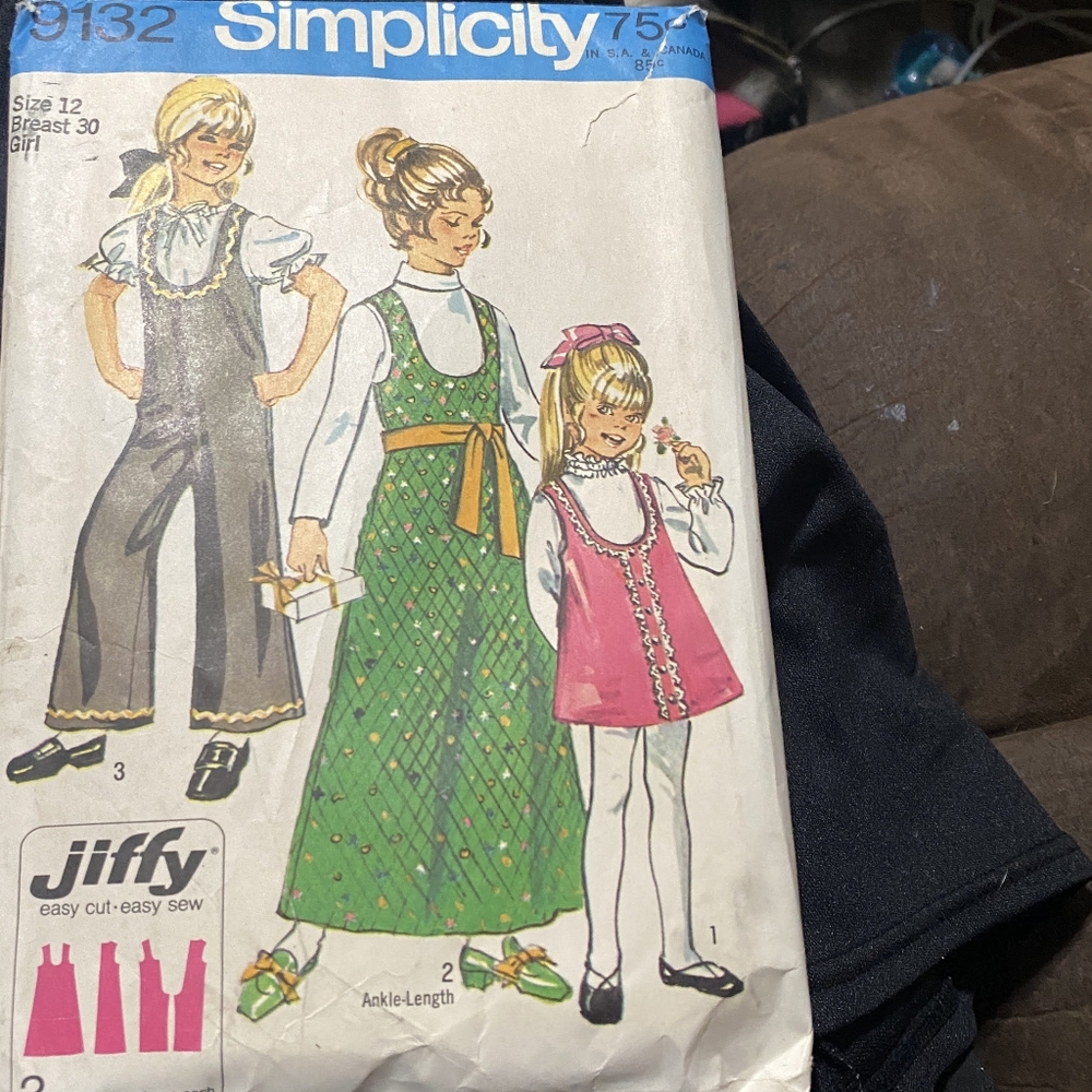 4 Vintage Clothing Patterns